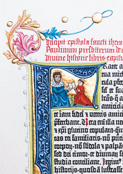 Postkarten-Set Gutenberg-Bibel