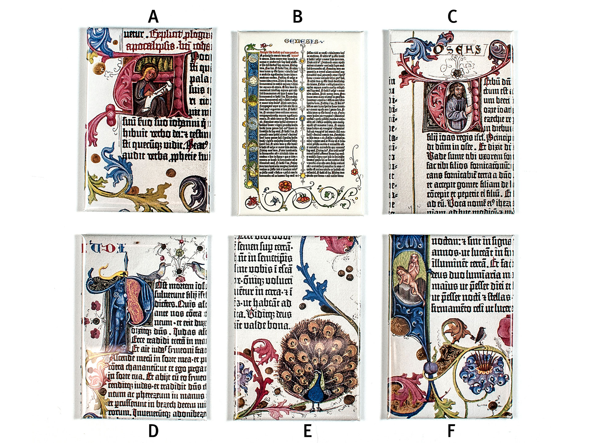 Gutenberg Bible magnets