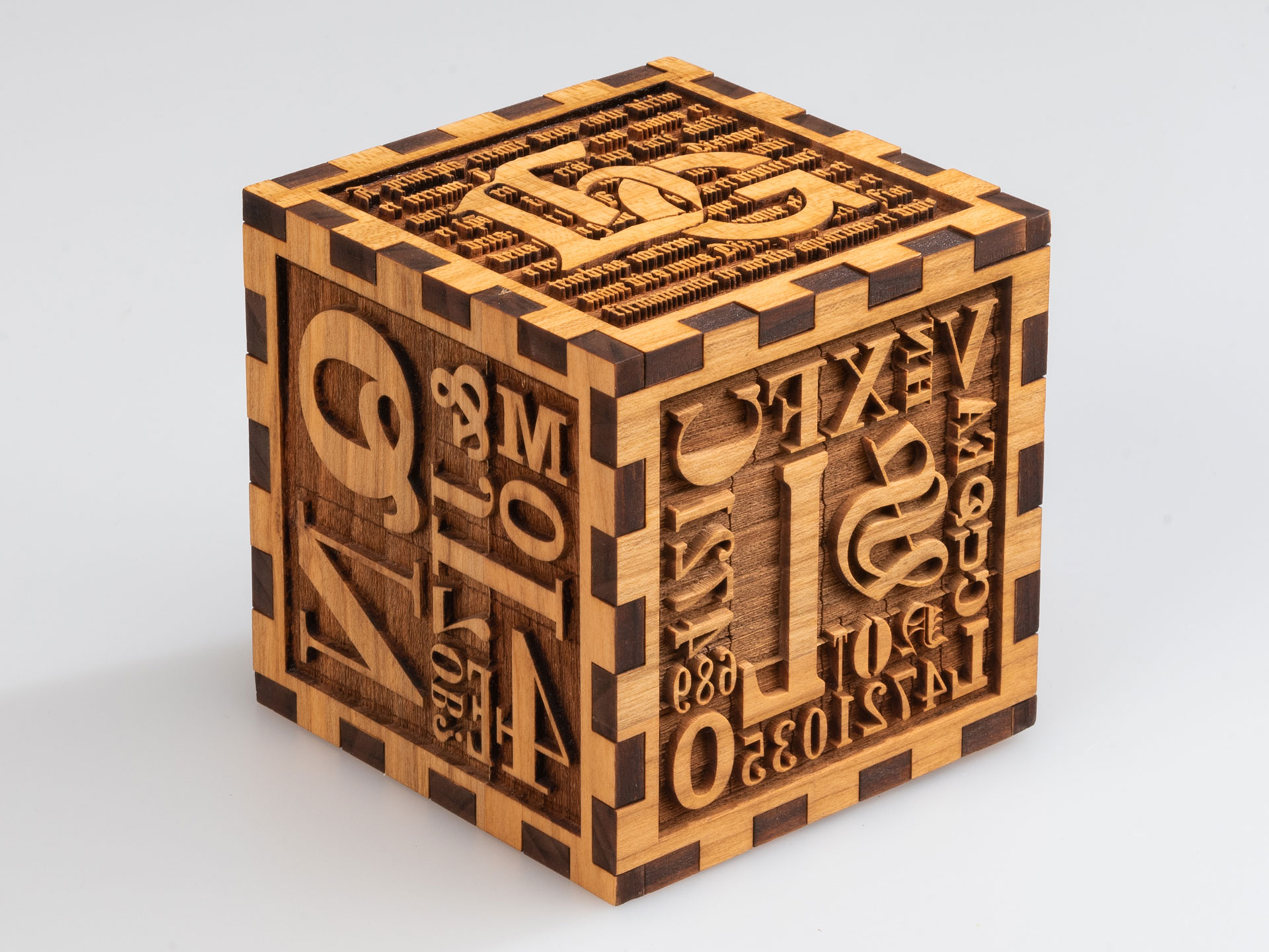  Gutenberg wooden block
